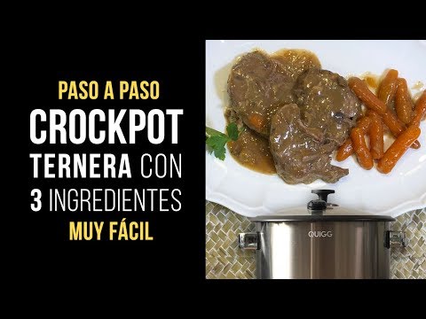 Video: Ternera Tierna En Una Olla De Cocción Lenta