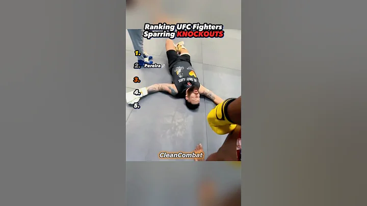 Ranking UFC Fighters KNOCKING out their SPARRING PARTNERS! 😡👊🩸 #shorts #ufc #mma