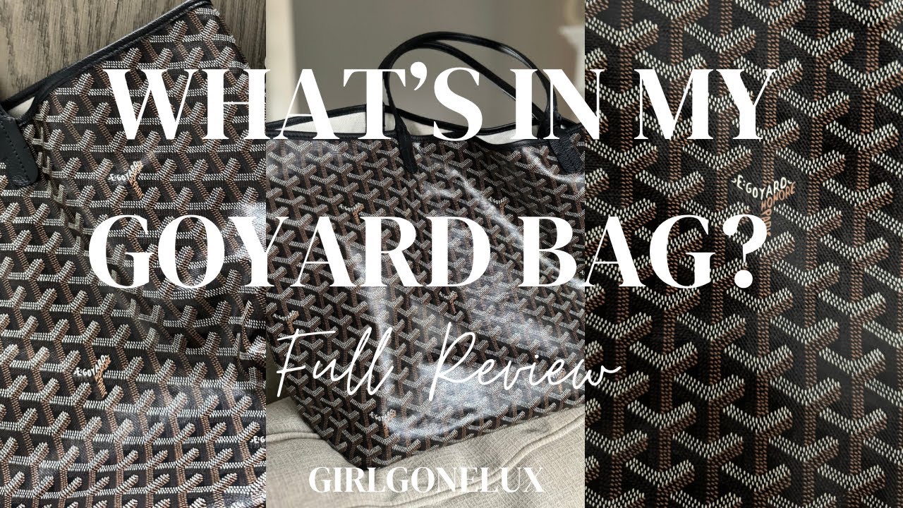 Goyard Saint Louis GM Review — Girls' Guide to Glitz