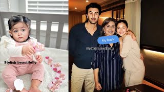 Alia Bhatt neetu Ranbir kapoor with raha kapoor having fun time! Alia loves saasu ma neetu kapoor