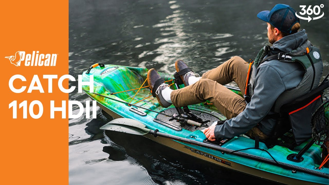 PELICAN | CATCH 110HDII Fishing Kayak Walkthrough