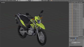 BLENDER CONVERTENDO E ADAPTANDO A BROS 150 PRO GTA SAN