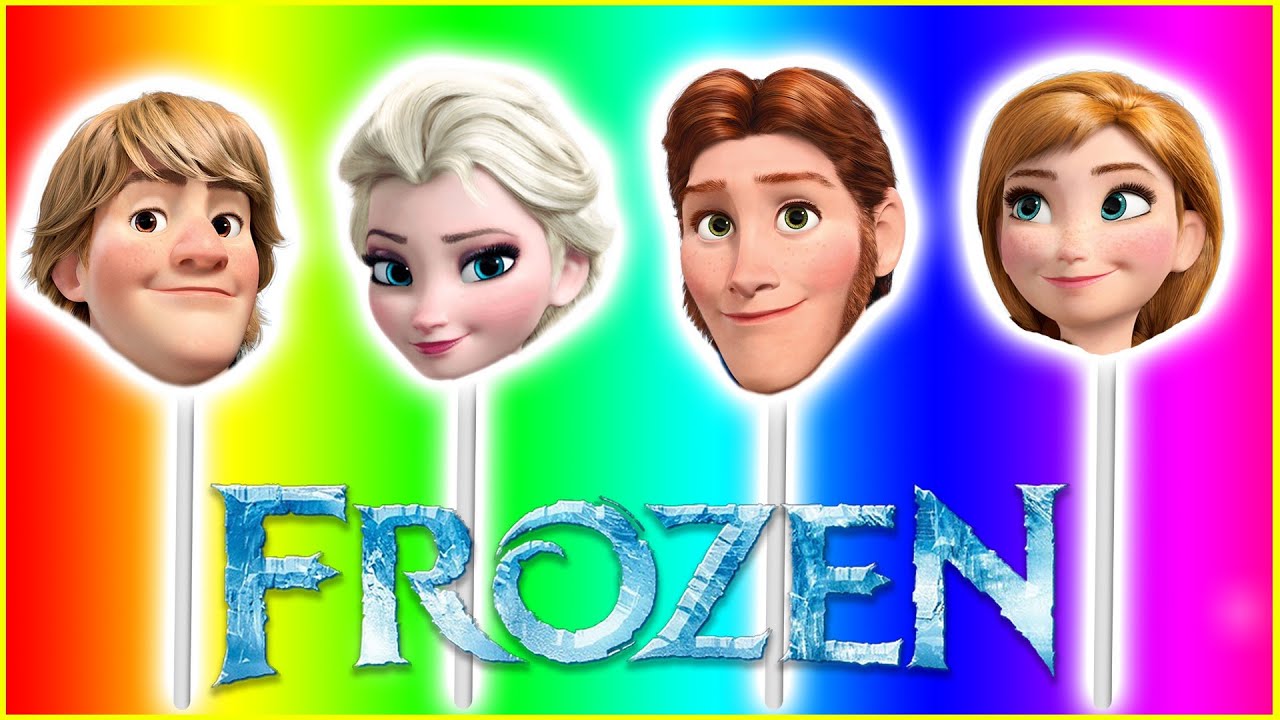 Frozen Disney Elsa Anna Hans Kristoff Olaf Finger Family, Nursery