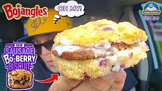 Bojangles® Sausage Bo-Berry Biscuit Review! 🐖🫐🫓 | Their BEST Item Ever? | theendorsement