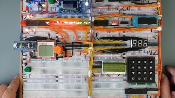 8Bit Breadboard Computer mit 6502, Hardware Debugging, gefälschter China 6522, spinnende Tastatur