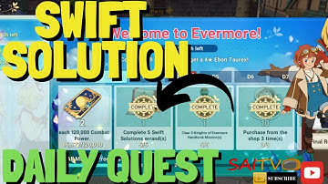 Ni No Kuni - SWIFT SOLUTIONS 5 TIMES DAILY QUEST | GUIDE AND TIPS