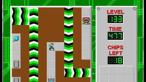 CCLP1 level 133 solution - 459 seconds