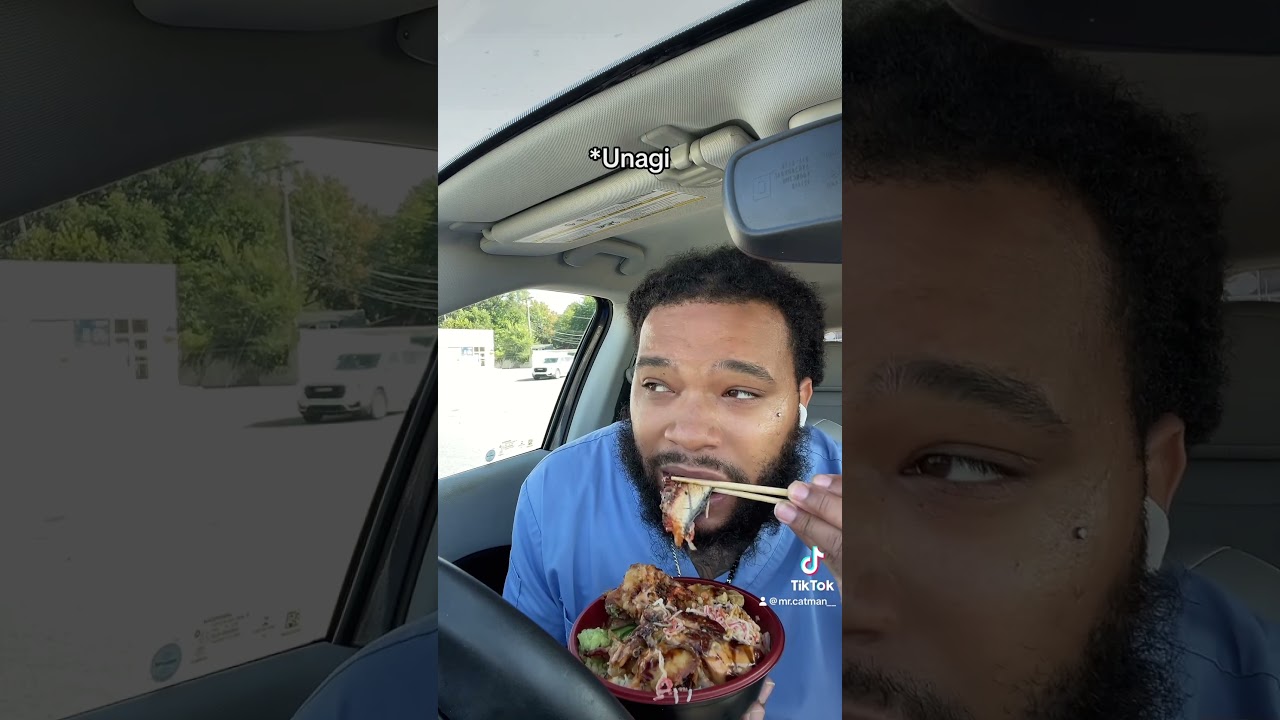 First time trying unagi (eel) but for some reason I kept calling it enoki 