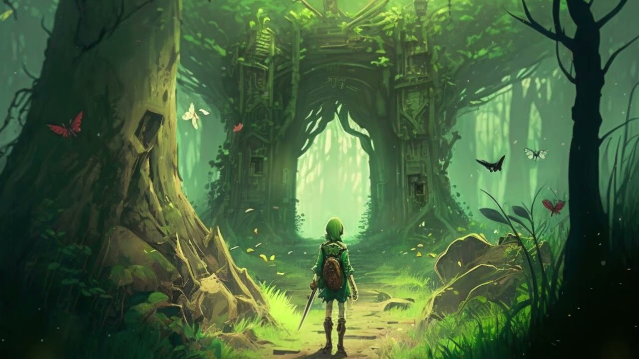 Stream Zelda Ocarina of Time-Lost Woods by DRE