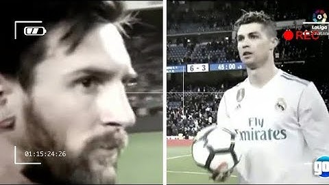 MESSI VS CRISTIANO, la batalla por el PICHICHI | 2018