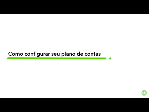 Vídeo: Como configuro um plano de contas no QuickBooks?