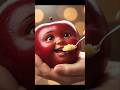 Giant Apple Eating #youtubeshorts #shorts #apple
