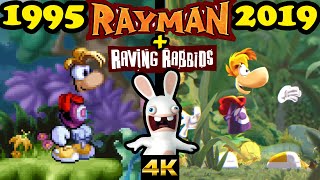 Evolution of Rayman / Rabbids games (1995-2019)