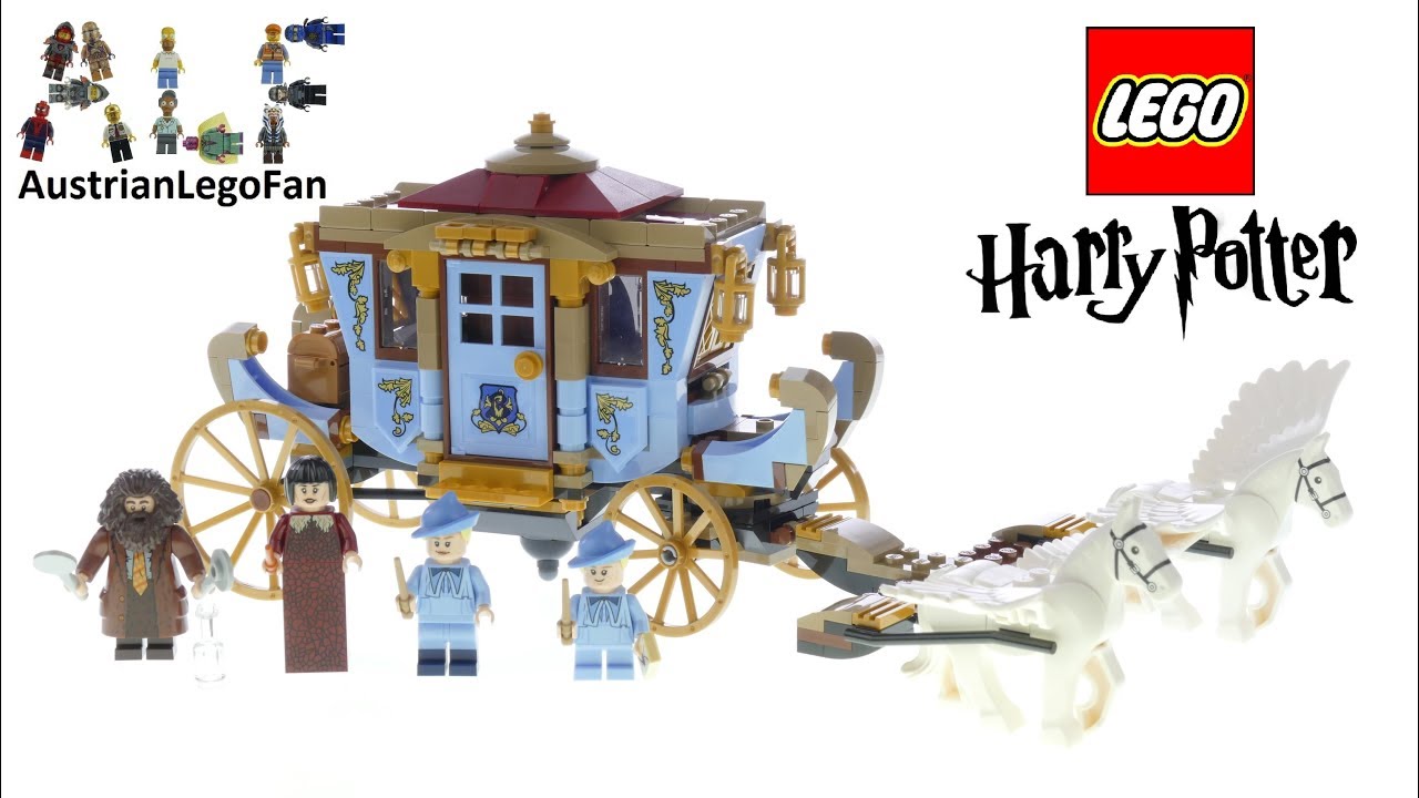 omhyggelig flertal skab Lego Harry Potter 75958 Beauxbatons' Carriage Arrival at Hogwarts - Lego  Speed Build Review - YouTube