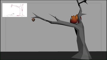 Squirrel character blocking