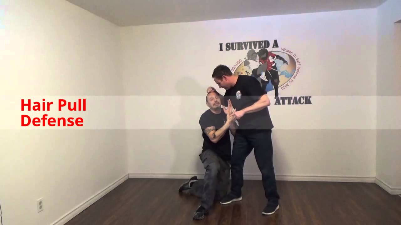 Hair Pull Defense - YouTube