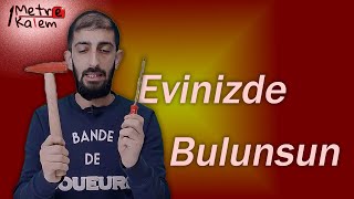 Her evde mutlaka bulundurulması gereken el aletleri.