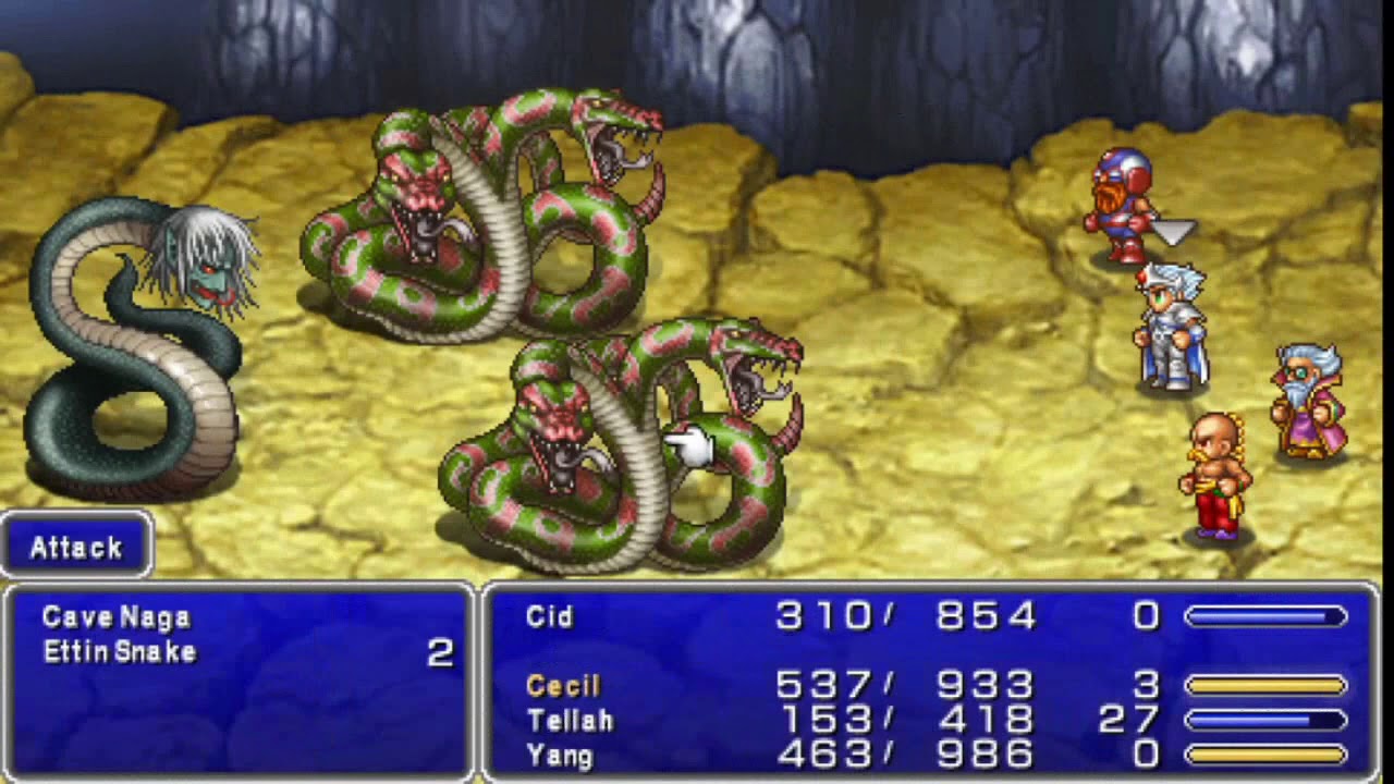 final fantasy iii psp gameplay