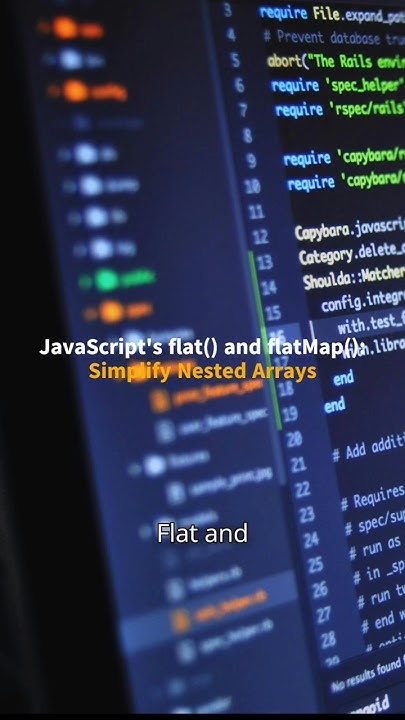 Master JavaScript's flat() & flatMap() in Minutes! 🚀 - YouTube
