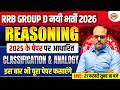RRB GROUP D 2026 | CLASSIFICATION &amp; ANALOGY | REASONING CLASS FOR RRB GROUP D 2026 - SAURABH SIR