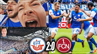 PERFEKTER START IN DIE NEUE SAISON! AUFTAKTSIEG STADIONVLOG: Hansa Rostock - Nürnberg | Stadion Vlog