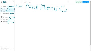 Repl.it - The browser based IDE i use to Learn Python 😁