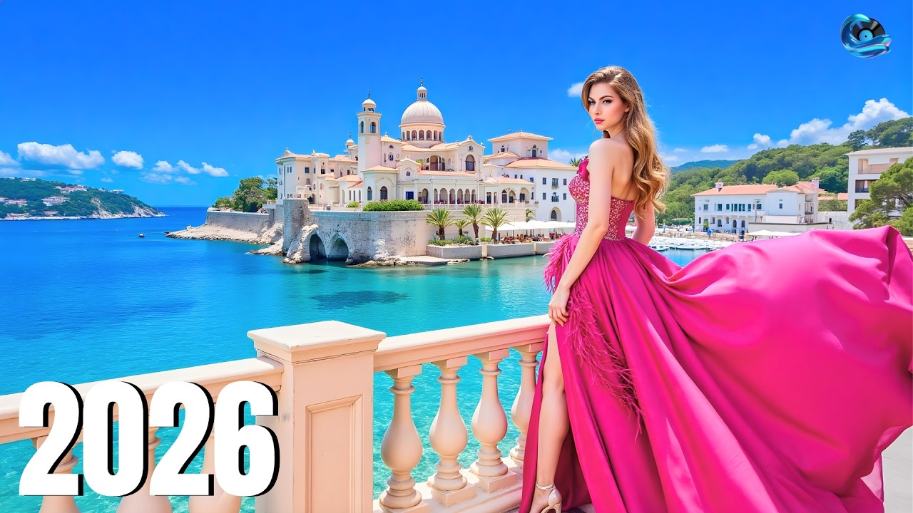 Alan Walker, Kygo, Avicii, Calvin Harris 🔥 Deep Chill Tropical 2026 🌊 Música Relaxante do Oceano 4K