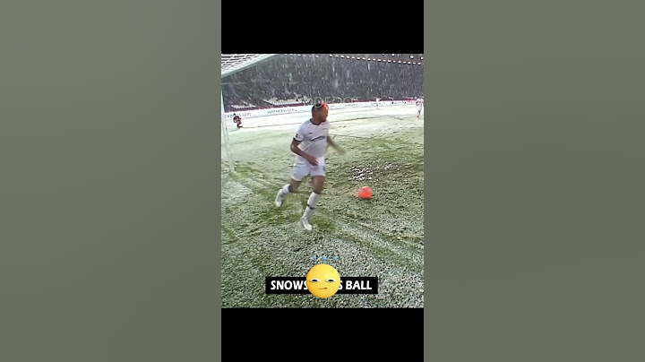 Météo folle au football 😱