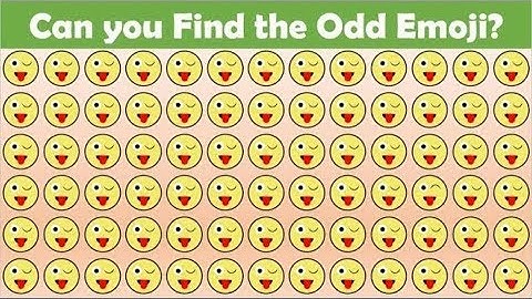 Only Genius Can Find the Odd One in 10 Sec