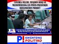Cynthia Villar, sinabon DENR sa maanumalyang Las Pi&ntilde;as-Para&ntilde;aque reclamation project