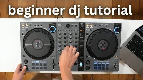 First 15 Minutes Pioneer DDJ-FLX6 Beginner DJ Tutorial