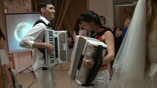Свадьба: Танцы под аккордеон (Часть вторая)