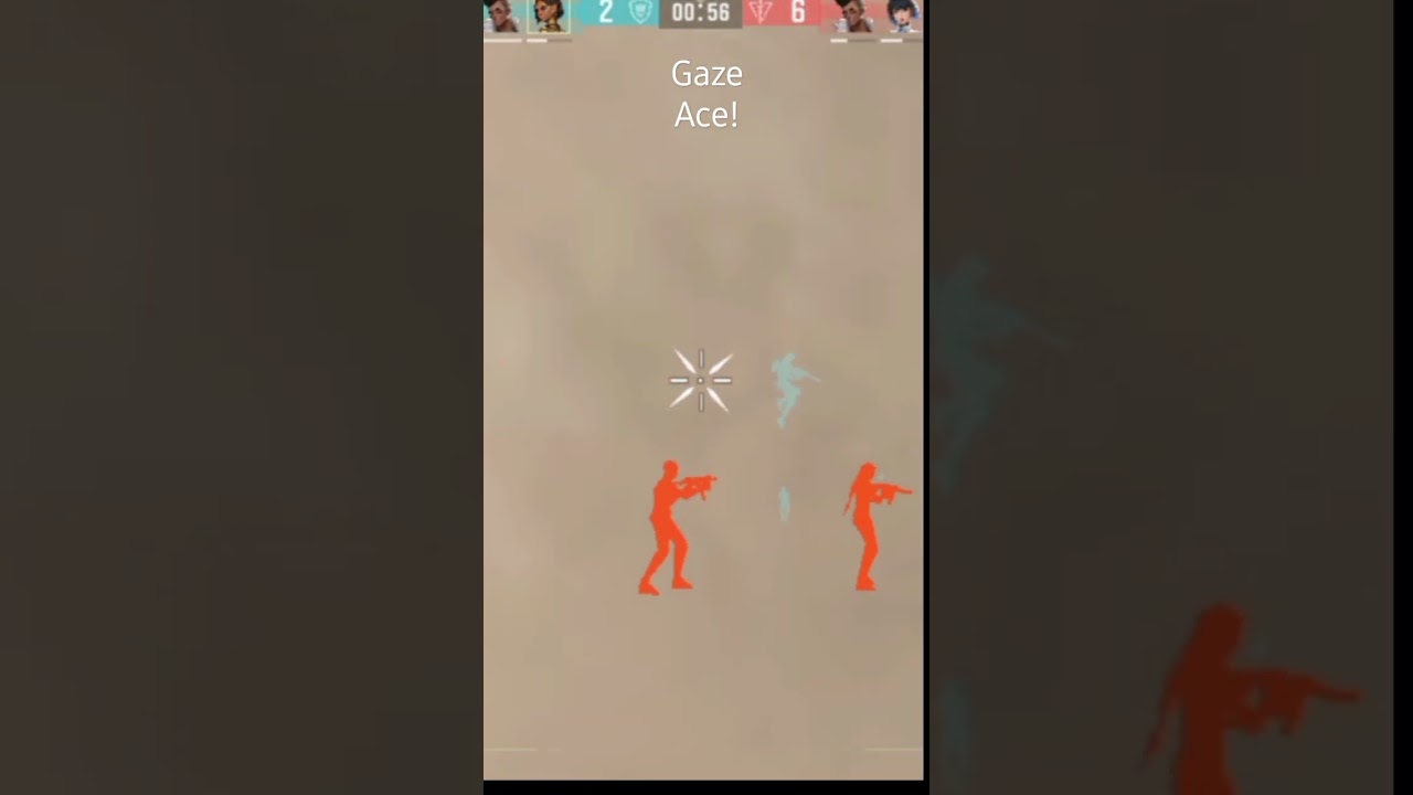 Ace com Gaze. 6 Kills - Hyper Front 