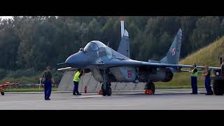 22BLT MiG-29 Engine startup and taxiing