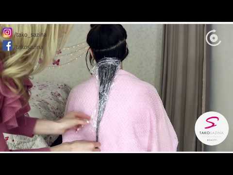 თაკო საზინას რჩევები   როგორ გავიკეთოთ ომბრე თმა სახლის პირობებში