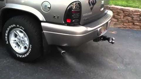 1999 Dodge Durango with dual exhaust