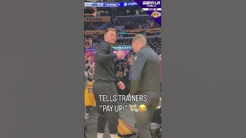 Luka Dončić Pregame Ritueel is CONTANT GELD! 🏀🎯