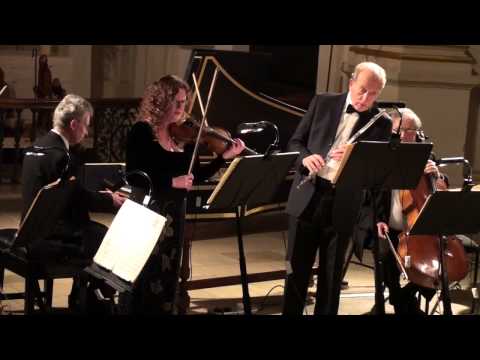 Bach Brandenburg Concerto No5 played by William Bennett & Lorraine McAslan