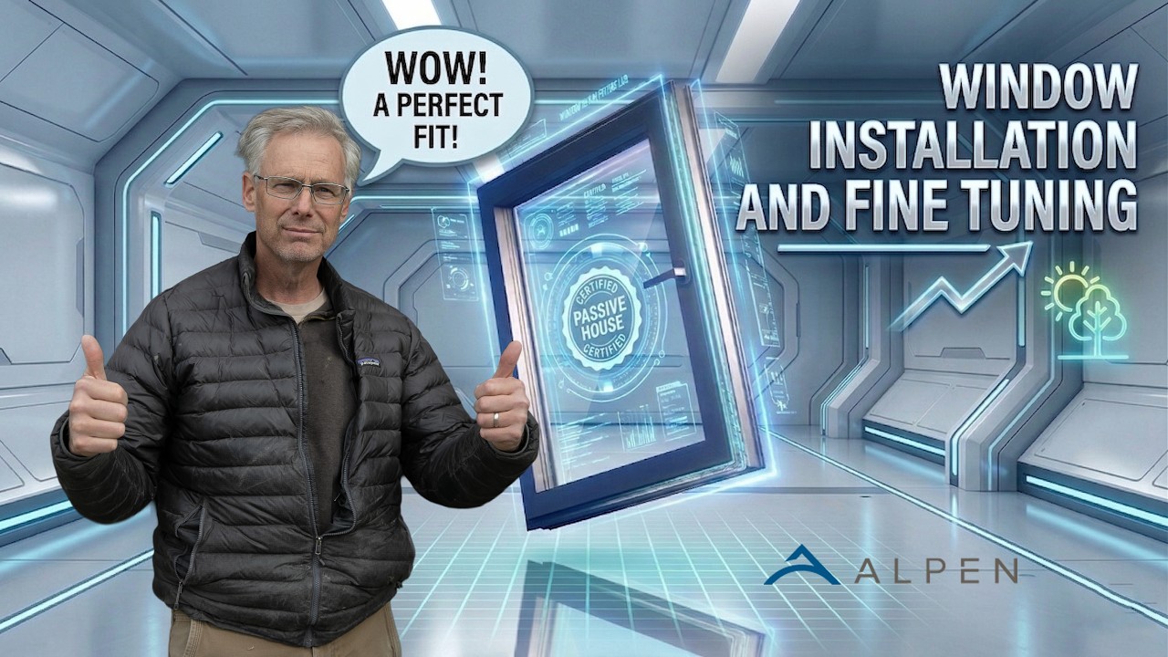 Alpen window installation and fine tuning - YouTube