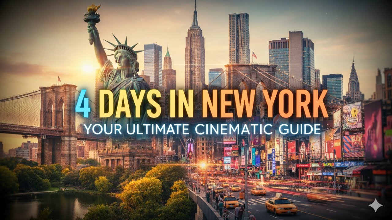 New York in 4 Days 🗽 | Your Ultimate Cinematic Travel Guide