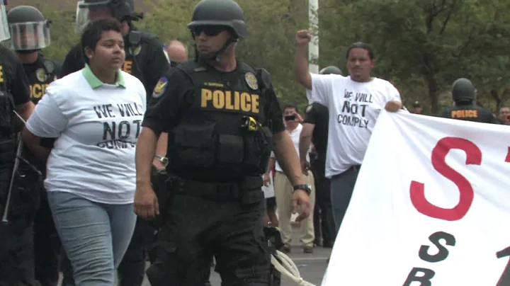 Seven Arrested Protesting SB 1070 and a Call to Escalate Action.