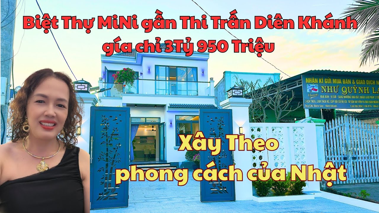 Biệt Thự MiNi ở gần trung tâm thị Trấn diên khách đầy đủ tiện Nghi ☎️ Trang lò vôi biết Thông tin 