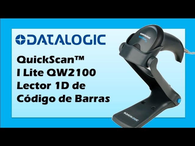 Melkal - Manuel et réglage du lecteur code-barre (scanner) Datalogic  QuickScan Lite QW2100