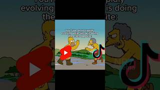 YouTube shorts vs Tik Tok 🫩✌️| #youtubeshorts #tiktok #thesimpsons #simpsons