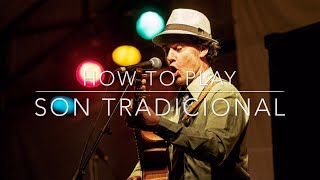 Vignette de la vidéo "How To Play 'Son Tradicional' on Tres Cubano | Tresero Pepito Domingo | GCE Tuning | Cuban Tres"