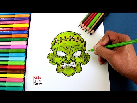 Cómo dibujar una Máscara de Halloween | How to draw a Halloween Mask ...