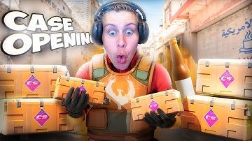 DRUNK CS2 CASE OPENING - UNBOXING 500 CS2 CASES?!? (2 GOLDS)
