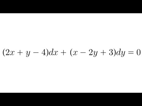 Differential Equations Practice