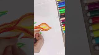 Oil pestle colour peace lily #art  #viral #colors #ytshorts #oilpainting #floralart