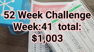 52 Week Challenge 10/06/20 | Week 41| Pick My Next Amount | WE HIT $1,000!!!